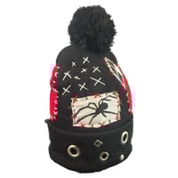 Image 5 of “GNARLY JUNK #1” Custom Punk Beanie
