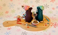 Image 3 of Mice with Gingerbread Train