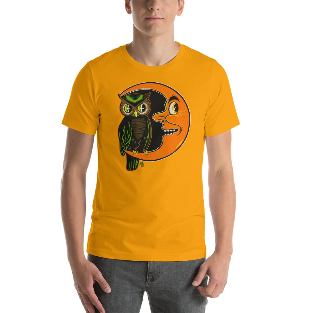 “VINTAGE OWL & MOON” T-SHIRT