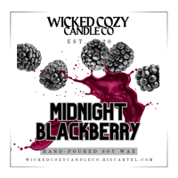 Image 2 of Midnight Blackberry Soy Wax Candle