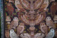 Image 2 of Owls Woven Blanket