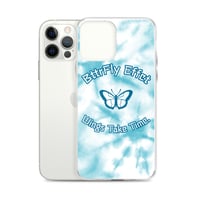 Image 1 of Teal Water Color iPhone Case