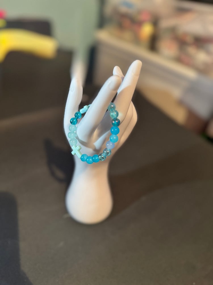 Image of Cross Bracelets - 7 colours 