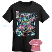 Colorful Wemby Alien Tee