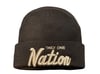 Only One Nation Silver Embroidery Beanie 