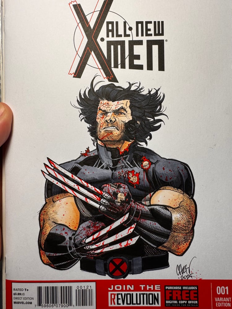 Image of All New X-Men 1 sketch cover