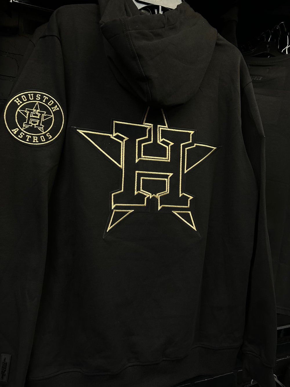 Pro Standard Black Gold Hoodie