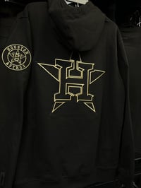 Image 2 of Pro Standard Black Gold Hoodie