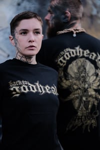 Image 1 of BACK TO GODHEAD x DHARMA108 /Shirt (Black/Gold)