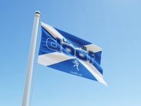 UP THE DOOF FLAG