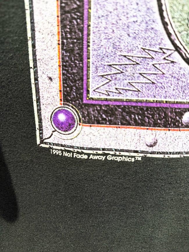 Grateful Dead 1995 Plaque T-Shirt - Size L
