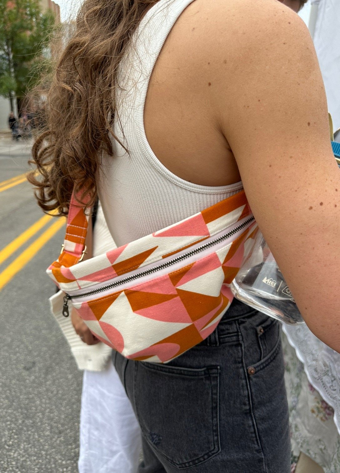 Image of The Sling Bag Fanny Pack Echino Bicycles