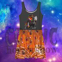 Image 1 of Orange Rags RydaMan Skater Dress