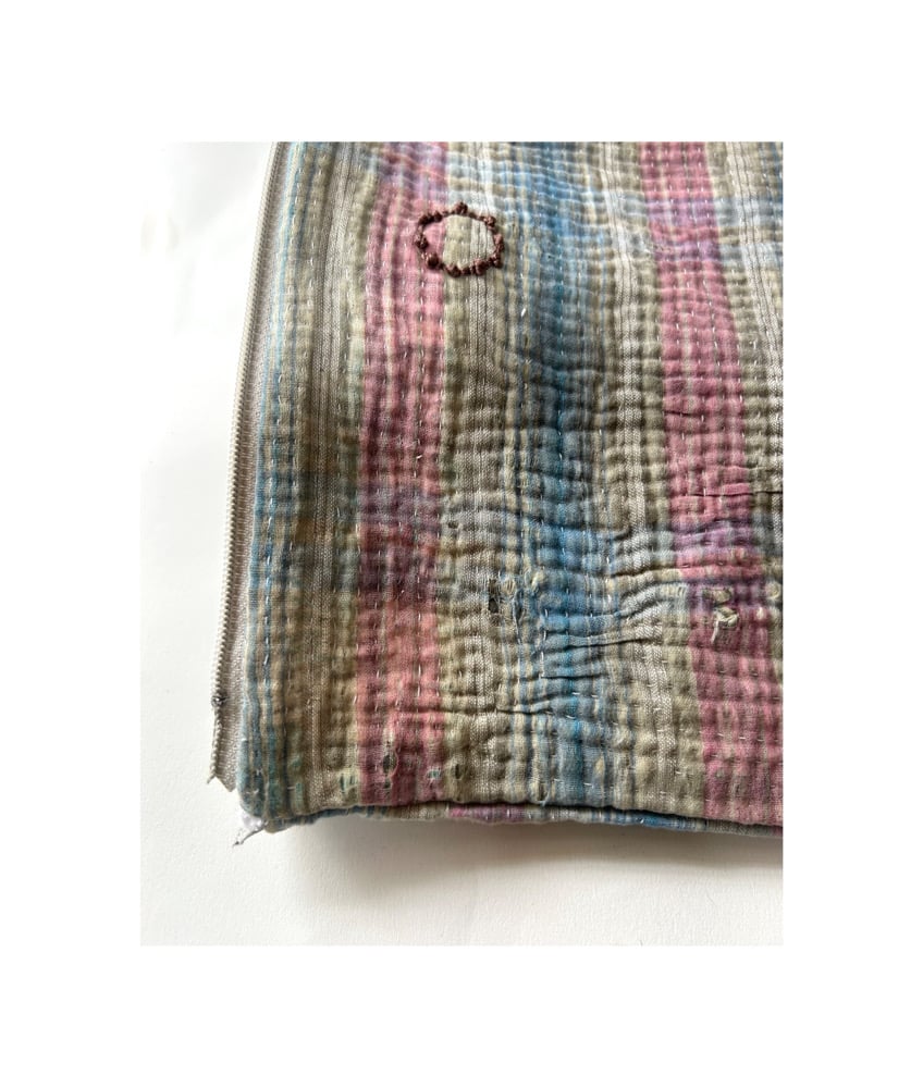 Image of Lala repurposed kantha cloth bag