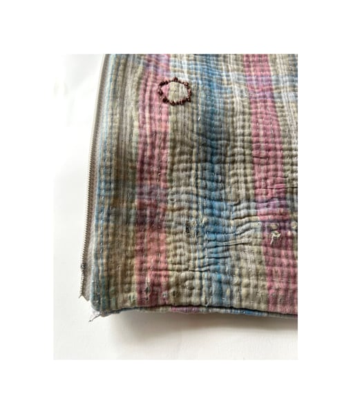 Image of Lala  repurposed kantha cloth bag