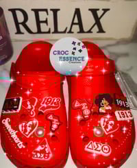 Image 1 of Divine Steps #3 (Delta Sigma Theta)🔺 - Women’s Size 9 