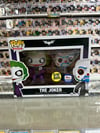 Batman The Dark Knight Bank Robber Joker Glow 2 Pack Funko POP