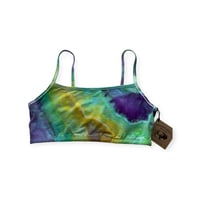 Image 1 of L (38) Bralette in Bright Geode Ice Dye