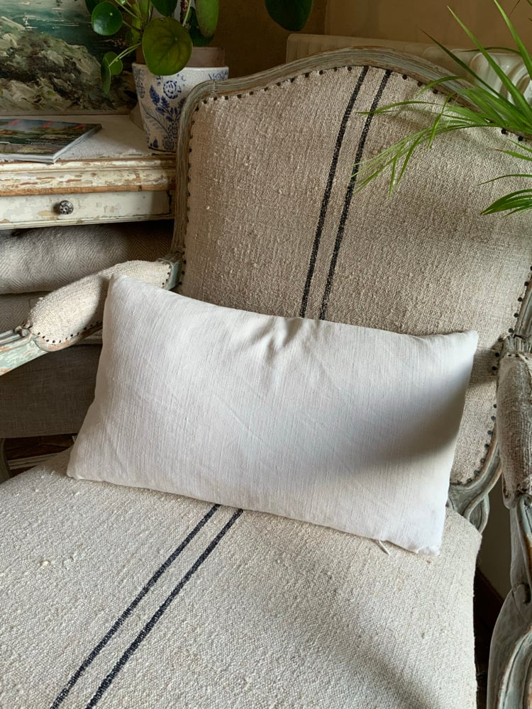 Image of -30% Coussin Lin Ancien Bombylius 28 x 48 cm à 45,50€ au lieu de 65€