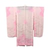 Antique Silk Yuban (Pink Cranes Shibori) 