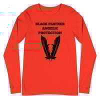 Image 3 of Women BLACK FEATHER Long Sleeve Tee