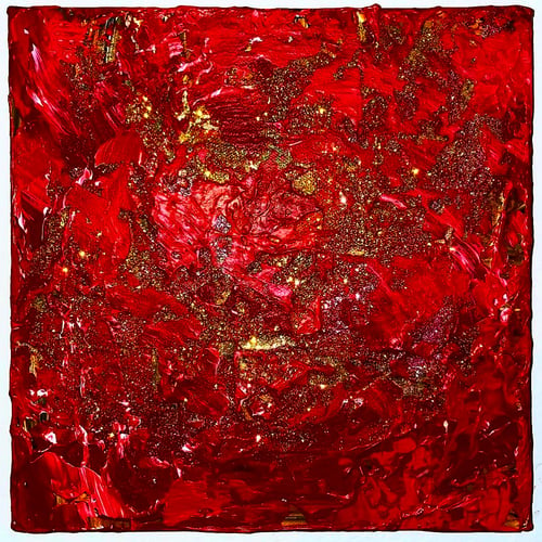 Image of “Red Planet” ~ 10x10” ~