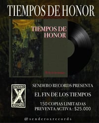 TIEMPOS DE HONOR - EL FIN DE LOS TIEMPOS (PREORDER)