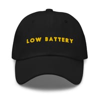 Image 1 of Low Battery Dad Hat