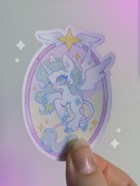 Image 1 of Unicorn Glitter Sticker