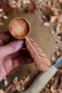Image 3 of Feather~ Coffee Scoop 