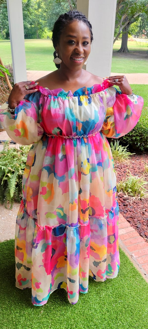 Image of Enchanted Garden Maxi Dress