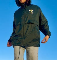 Image 1 of Blank Windbreaker: Bottle Green