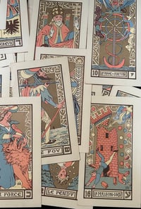 Image 7 of Tarot des imagiers, ou tarot kabbalistique d’Oswald Wirth, 1927.