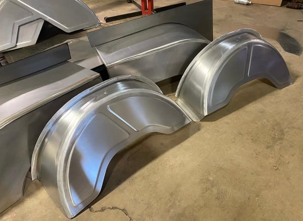 Image of g body inner fenders 