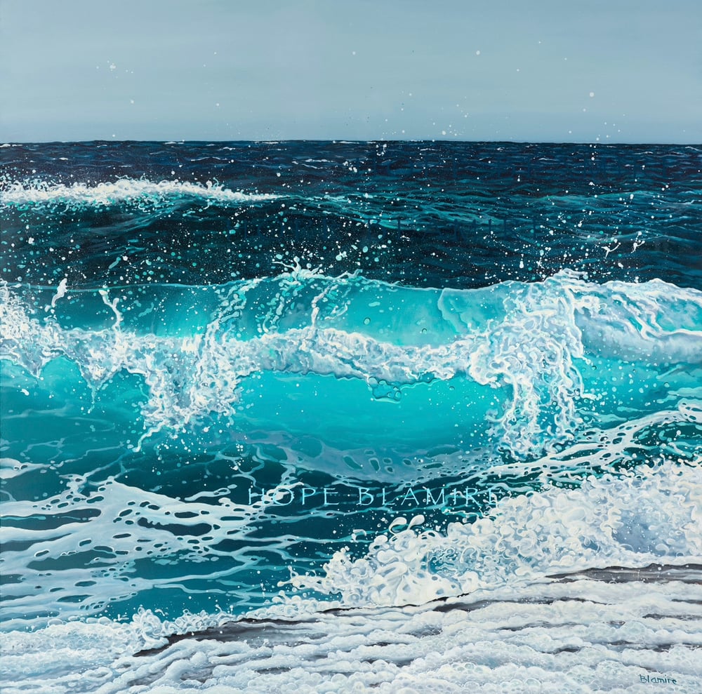 Image of Alive wave giclee print