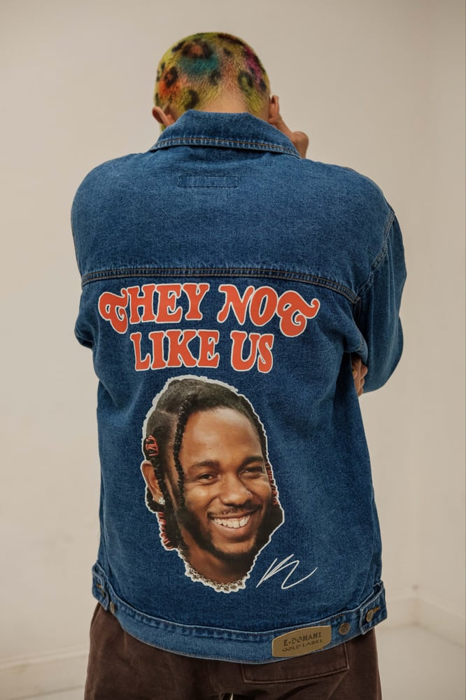 Image of They Not Like Us Denim Jacket