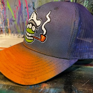 Hand painted hat 418