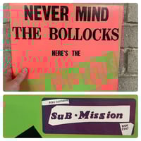 Sex Pistols ‎– Never Mind The Bollocks - U.S First Press LP with Submission Sticker!
