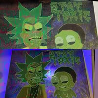 Image 1 of “Stay Toxic” 20x24 Canvas