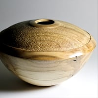 Image 1 of Ambrosia Maple Vessel w/Textured Top