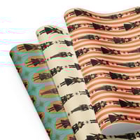 Image 1 of Halloween Paper Doll Wrapping Paper