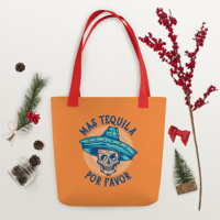 Image 5 of Dia De Los Muertos Tote bag