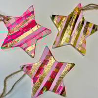 Image 2 of Christmas Stars (set of 3) #1 