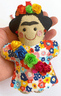 Image 1 of Frida Inspired Decoration made to order