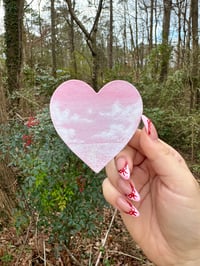 pink beach magnet