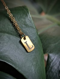 Image 2 of Mini Initial Pendant 