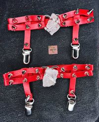Image 5 of Crystal Studded Goddess Garter TWO Piece Sets✨