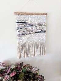 Image 1 of Woven Wall Hanging - Textured & Neutral (large)