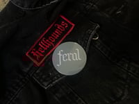 Image 2 of Feral 2 inch Button Pin