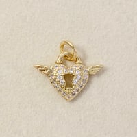 Cupid Locket Charm 🤍